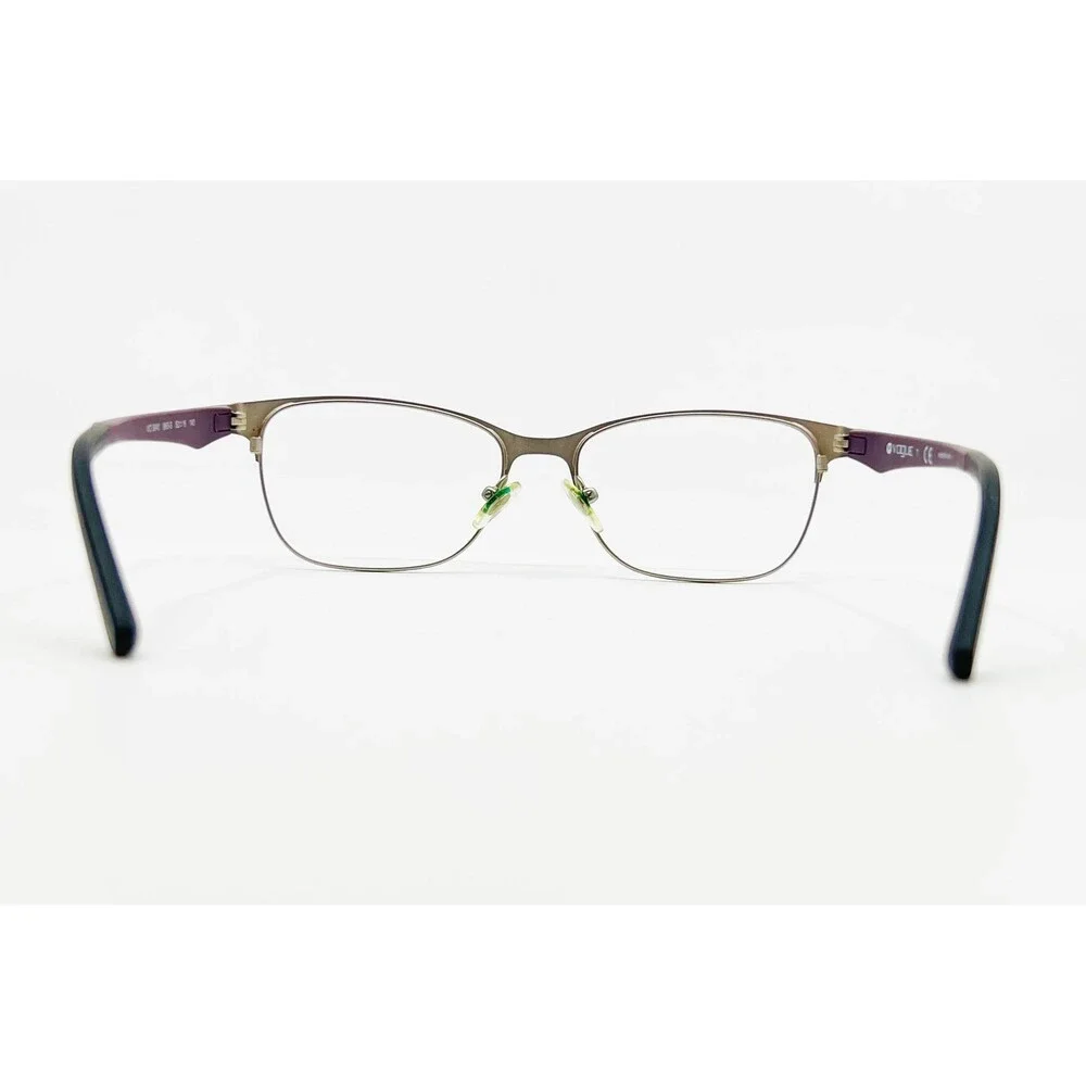 Vogue Eyeglasses Womens Purple Silver VO 3997 995-S 52-16-140 Full Rim Frames 52